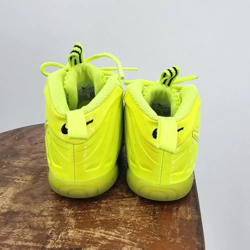 Infant‎ Nike Little Posite One Volt  Pro Toddler Size 7C Neon Green
